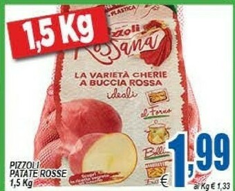 DEM Pizzoli Patate Rosse 1,5 Kg offerta