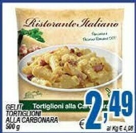 DEM Gelit Tortiglioni Alla Carbonara offerta