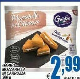 DEM Garbo Mozzarella In Carrozza offerta