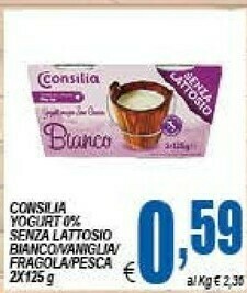 DEM Consilia Yogurt O% Senza Lattosio offerta