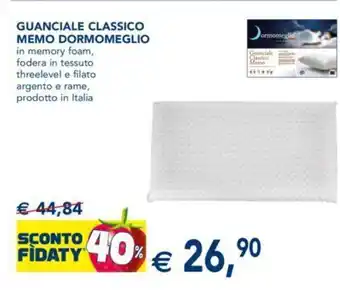 Esselunga Guanciale Classico Memo Dormomeglio offerta