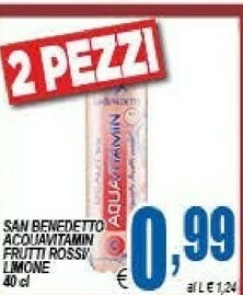 DEM San Benedetto I Feel Good Aquavitamin Gusto Limone 400 G(ml) offerta
