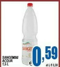 DEM Sangemini - Acqua Minerale Naturale 1500 G(ml) offerta
