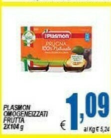 DEM Plasmon Omogeneizzati Frutta offerta