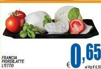 DEM Francia Fiordilatte offerta