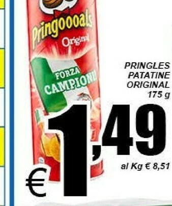 DEM Pringles Patatine Original offerta