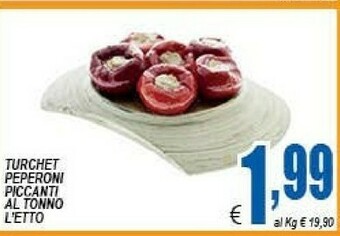 DEM Turchet Peperoni Piccanti Al Tonno offerta