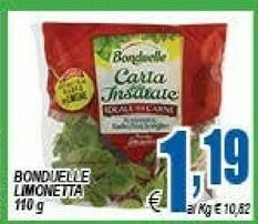 DEM Bonduelle Limonetta 110 G offerta