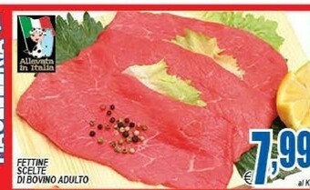DEM Fettine Scelte Di Bovino Adulto offerta