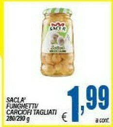 DEM Saclà Sottoli Funghetti 290 G(ml) offerta