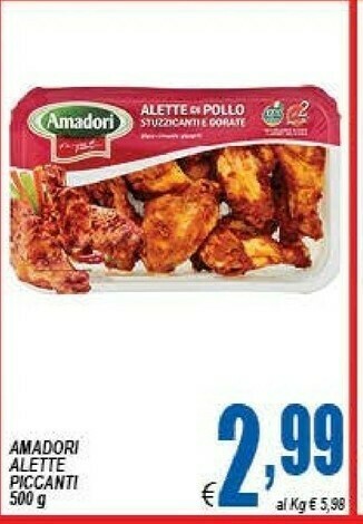 DEM Amadori Alette Piccanti offerta