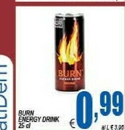 DEM Burn Energy drink offerta