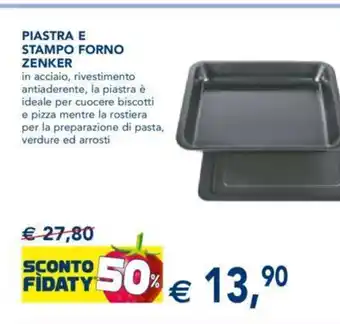 Esselunga Piastra E Stampo Forno Zenker offerta