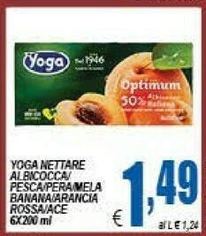 DEM Yoga Yoga - Optimum 50% di Albicocca 200 g(ml) offerta