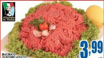DEM Macinato Di Bovino Adulto offerta
