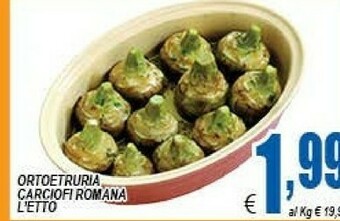 DEM Ortoetruria Carciofi Romana offerta