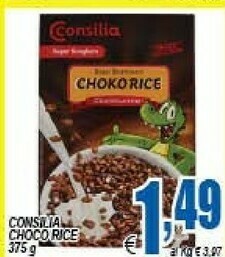 DEM Consilia Choko Rice Cioccolatosi Riso Soffiato 375 G(ml) offerta