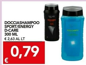 TuoDi D-care Docciashampoo Sport/energy offerta