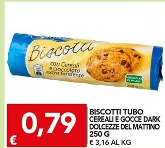 TuoDi Dolcezze del mattino Biscotti Con Cereali E Frutta 250 G(ml) offerta