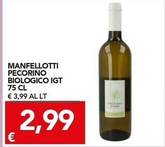 TuoDi Manfellotti Pecorino Biologico Igt offerta