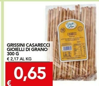 TuoDi Gioielli di grano Grissini Casarecci offerta