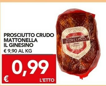 TuoDi Il Ginesino Prosciutto Crudo Mattonella offerta