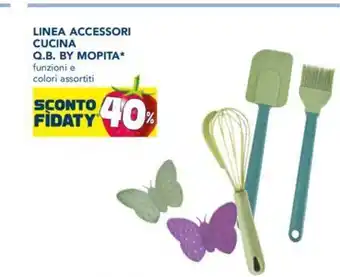 Linea Accessori Cucina Q.B. By Mopita" funzioni e colori assortiti