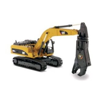 Caterpillar 330d l escavatore cingolato con cesoia