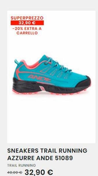 Pittarello Sneakers trail running offerta