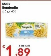 Despar Bonduelle Mais offerta