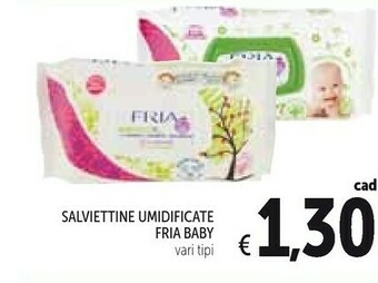 Conad Fria Baby Salviettine Umidificate offerta