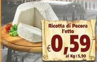 DEM Ricotta Di Pecora offerta