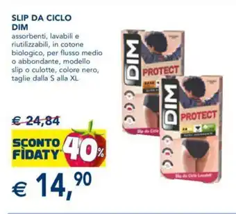 Esselunga Slip Da Ciclo Dim 5 alla XL offerta