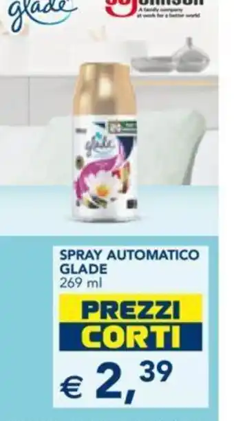 Esselunga Glade Spray Automatico 269 ml offerta