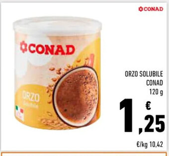 Conad Conad Orzo Solubile 120 g offerta