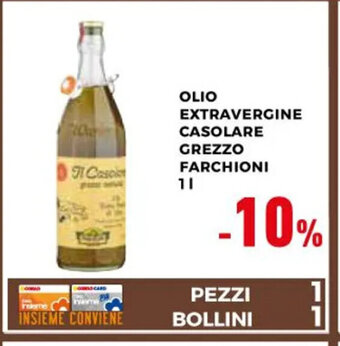 Conad Olio Extravergine Casolare Grezzo Farchioni 1 L offerta