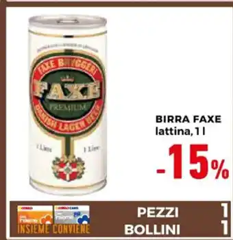 Conad Birra Faxe lattina, 1 L offerta
