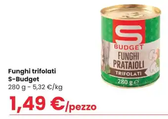 Despar Funghi trifolati S-Budget 280 g offerta