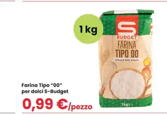 Despar Farina Tipo "00" per dolci S-Budget 1 kg offerta