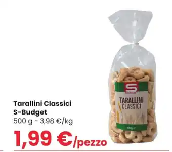Tarallini Classici S- Budget 500 g