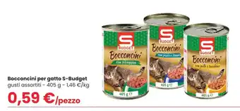 Despar Bocconcini per gatto S-Budget gusti assortiti - 405 g offerta