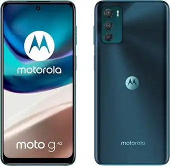 Motorola moto g42 (tripla fotocamera 50 mp, display oled fhd+, batteria 5000 mah, 4/128gb espandibile, dual sim, android 1...