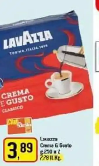 Lavazza Crema G. Gusto 250 g x 2