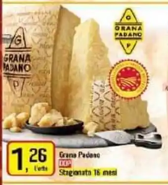 Supermercato Fratelli Scotto Grana Padese Stagionato 16 mesi offerta