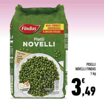 Conad City Piselli Novelli Findus 1 kg offerta