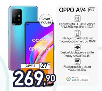Unieuro Oppo A94 5G offerta
