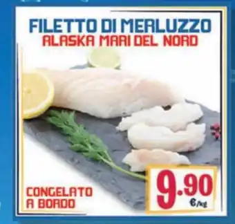 Filetto di Merluzzo Alaska Mari Del Nord