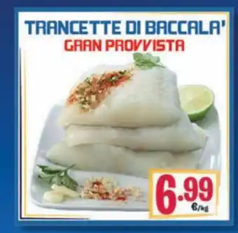 Eurosurgelati Trancette di Baccala' Gran Provvista offerta