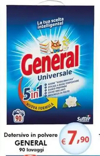 Bernava General Detersivo in polvere 90 lavaggi offerta
