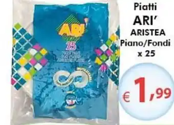 Bernava Ari' Piatti Aristea Piano/Fondi x 25 offerta